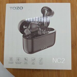TOZO NC2 Bluetooth 5.2 Wireless Earbuds Noise Cancelling Headphones Deep Bass